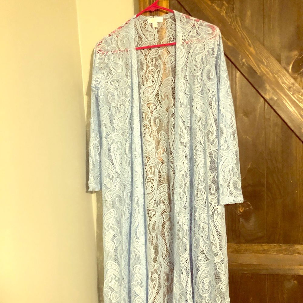 Brand new baby blue lace Sarah